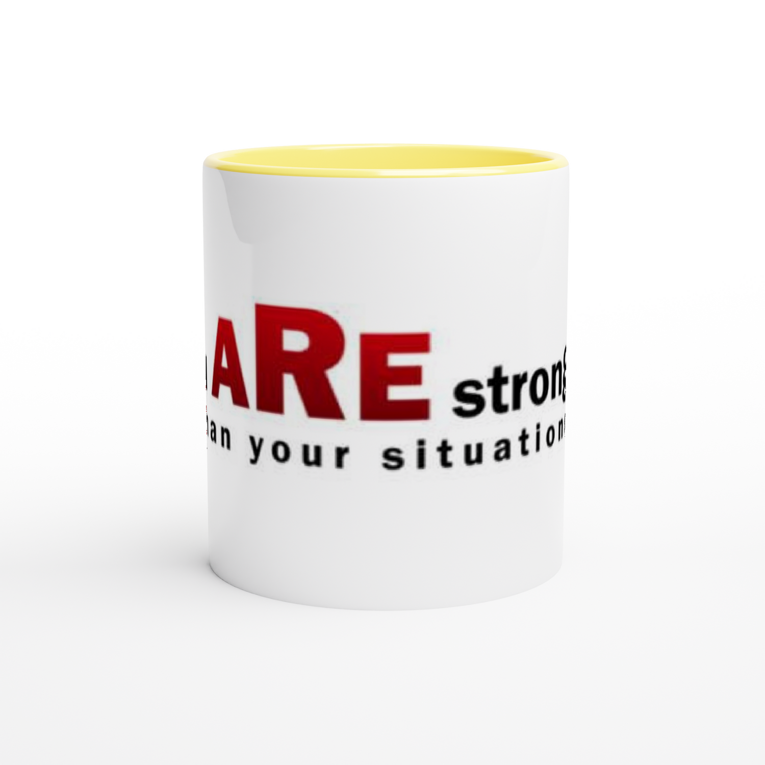 Rim Colored Ceramic Mug